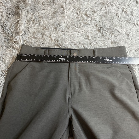 BYLT Men's Sz 34x29 Kinetic Pants Premium Basics Chino Performance Dark Gray - Picture 3 of 7